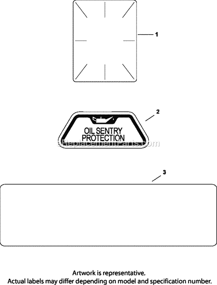 Page F Diagram and Parts List for CH740-3130  Kohler Engine