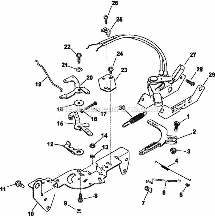 Page F Diagram and Parts List for CH25-68570  Kohler Engine