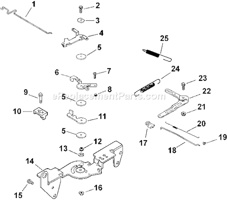 Page F Diagram and Parts List for CH740S-CH740-0006  Kohler Engine