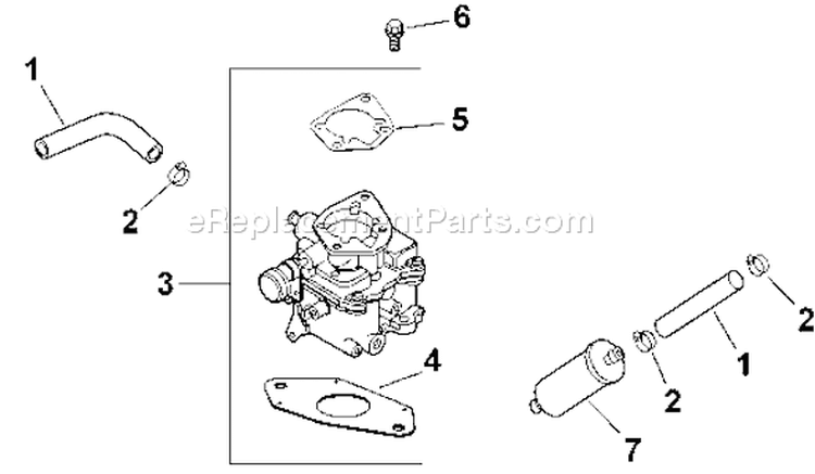 Page H Diagram and Parts List for CH740S-CH740-0006  Kohler Engine