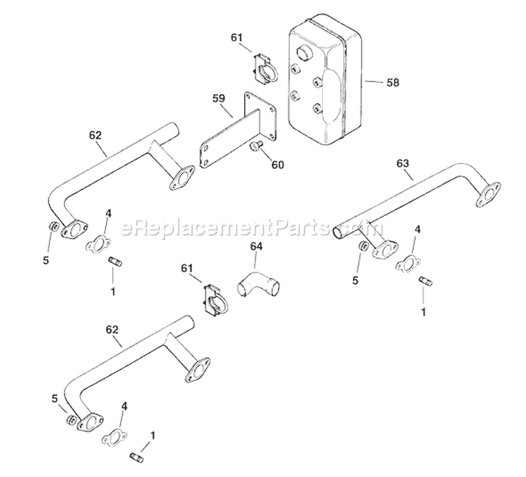 Page G Diagram and Parts List for CH20-64553  Kohler Engine