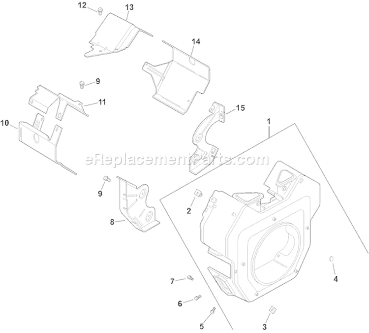 Page B Diagram and Parts List for CH740S-CH740-0010  Kohler Engine