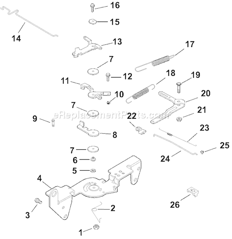 Page F Diagram and Parts List for CH680S-CH680-3011  Kohler Engine