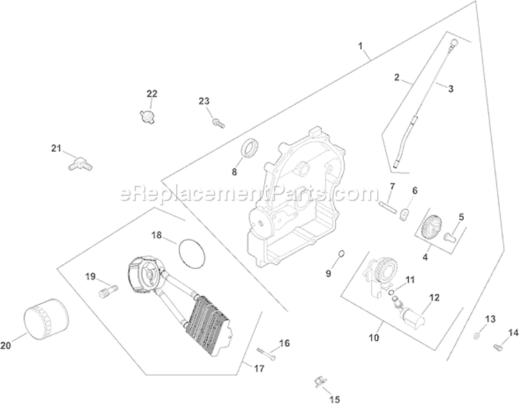 Page L Diagram and Parts List for CH25S-68606  Kohler Engine