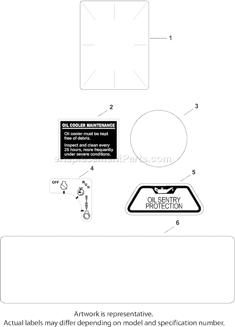 Page E Diagram and Parts List for CH740S-CH740-0029  Kohler Engine