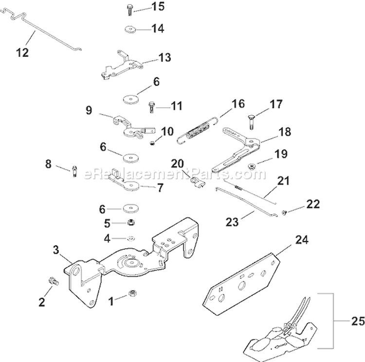 Page F Diagram and Parts List for CH730GS-CH730-0119  Kohler Engine