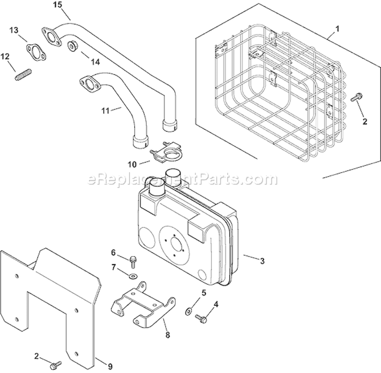 Page G Diagram and Parts List for CH740S-CH740-0055  Kohler Engine