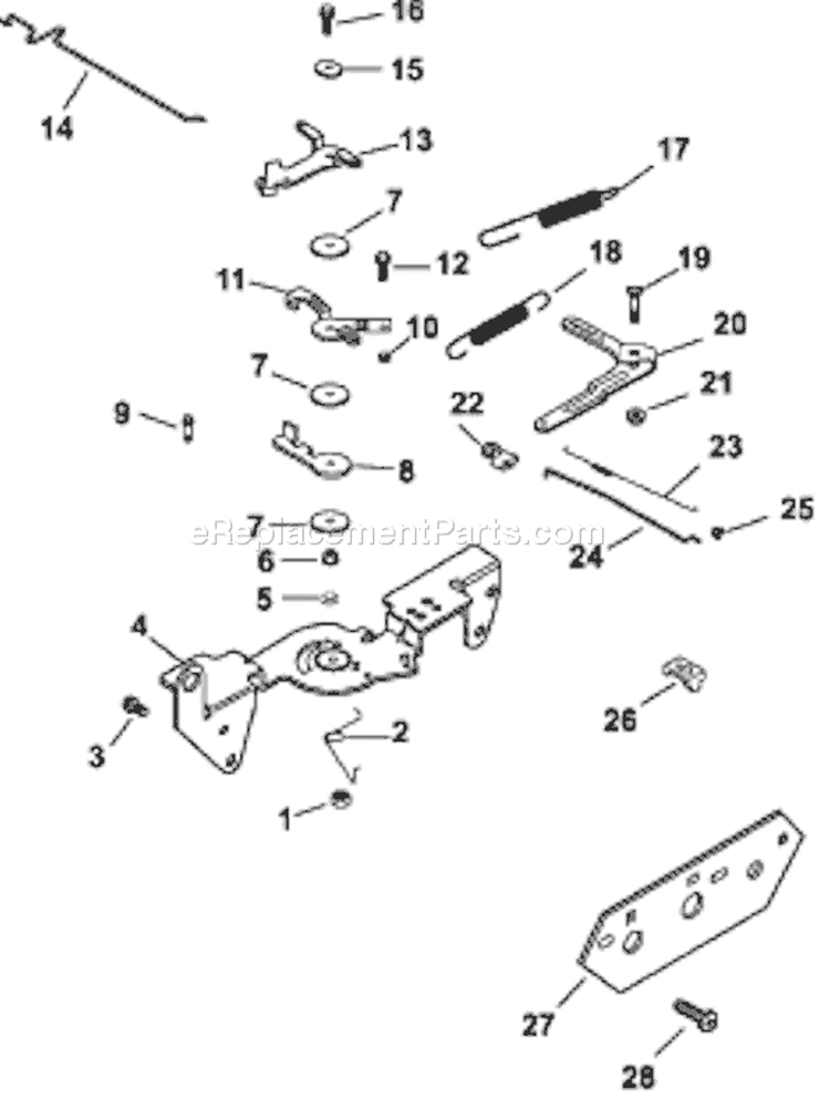 Page F Diagram and Parts List for CH740S-CH740-0056  Kohler Engine