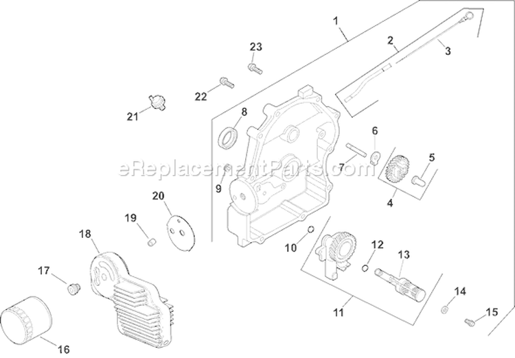 Page L Diagram and Parts List for CH25S-68628  Kohler Engine