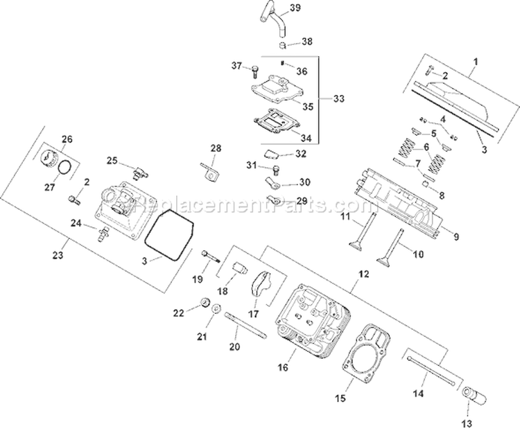 Page I Diagram and Parts List for CH730S-CH730-0039  Kohler Engine