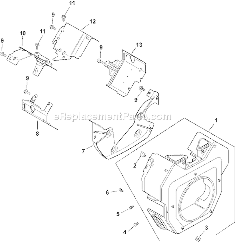 Page B Diagram and Parts List for CH740S-CH740-0070  Kohler Engine