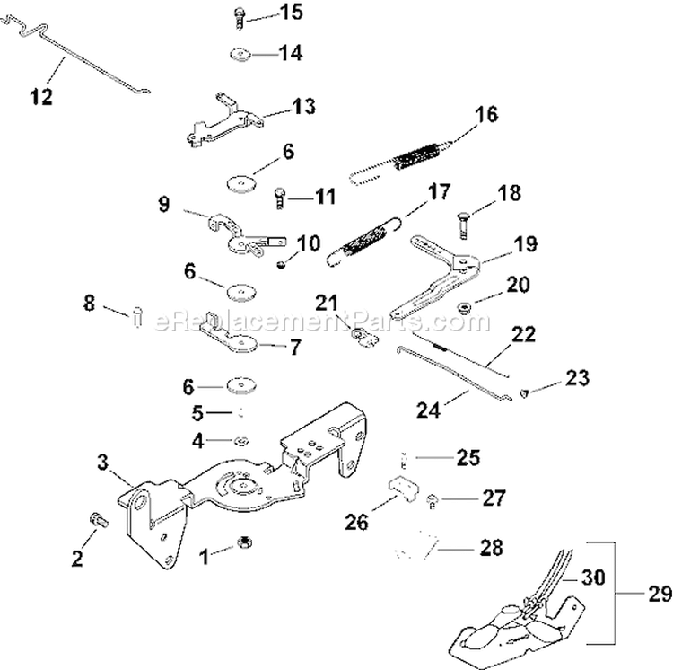 Page F Diagram and Parts List for CH740S-CH740-0002  Kohler Engine