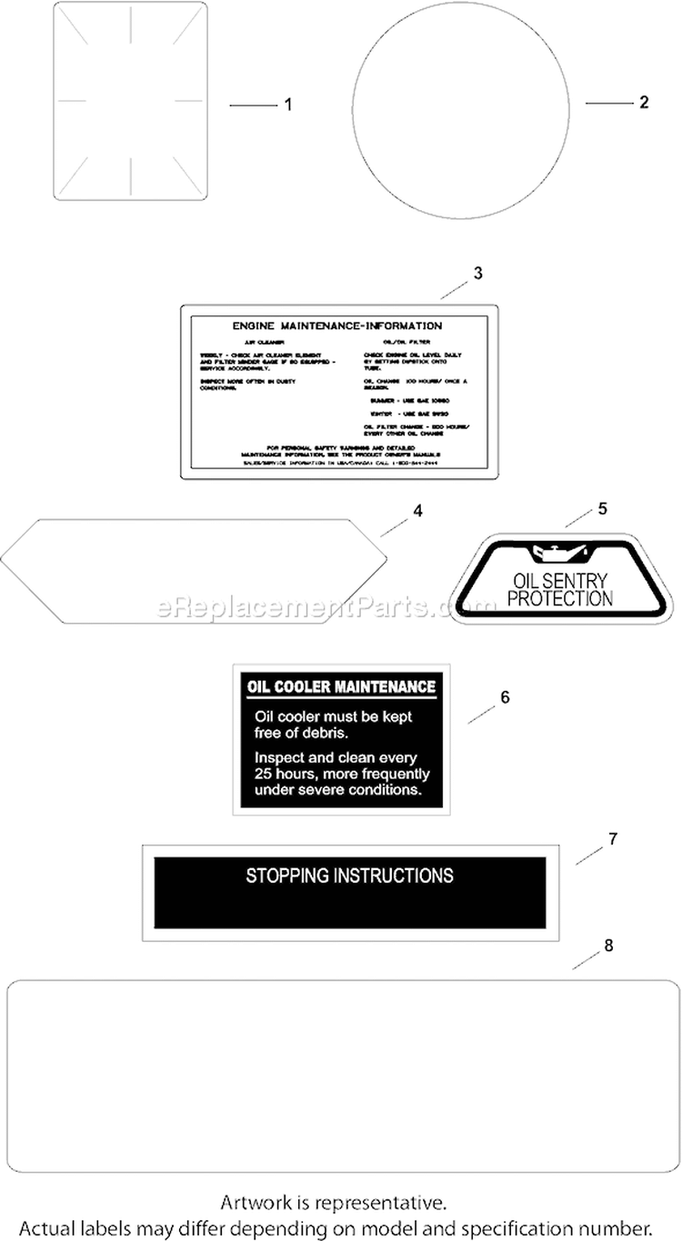Page E Diagram and Parts List for CH740S-CH740-0078  Kohler Engine