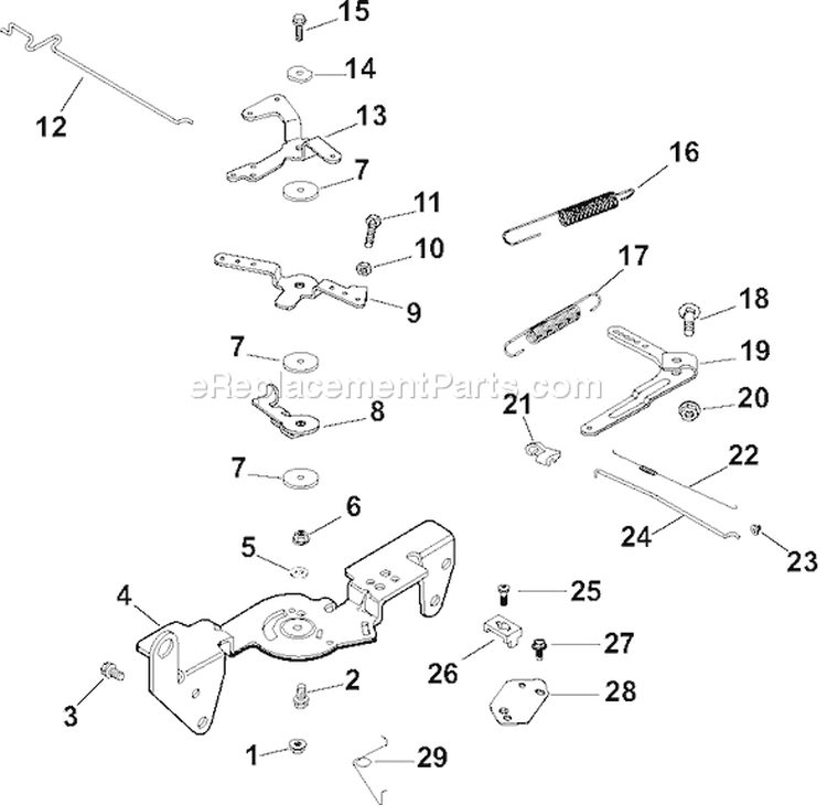 Page F Diagram and Parts List for CH740S-CH740-0078  Kohler Engine