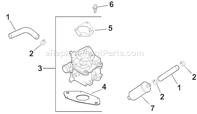 Page H Diagram and Parts List for CH730S-CH730-0067  Kohler Engine