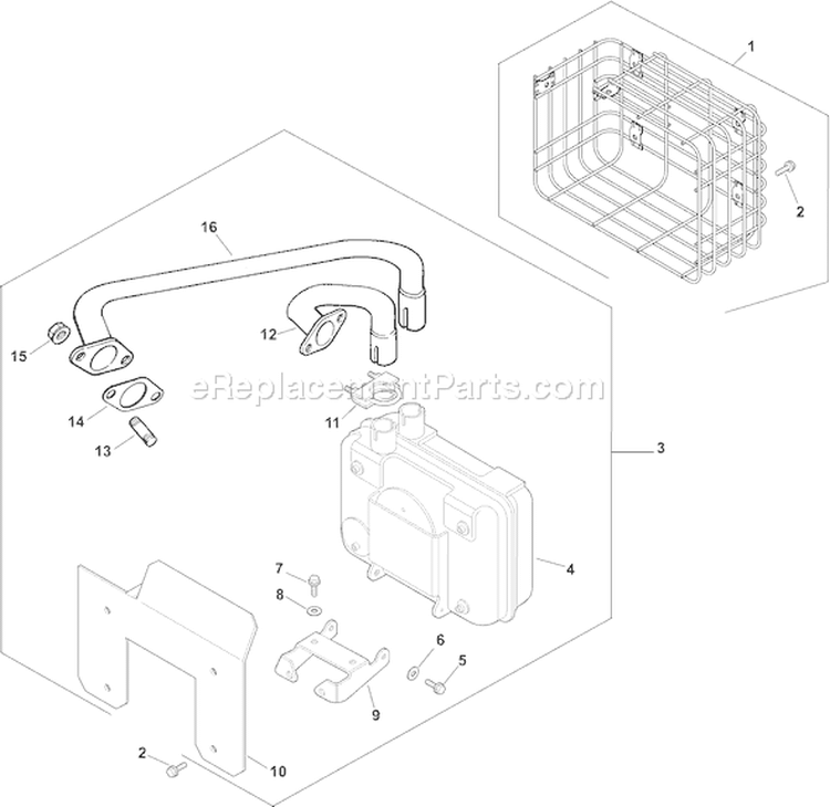 Page G Diagram and Parts List for CH25S-68681  Kohler Engine