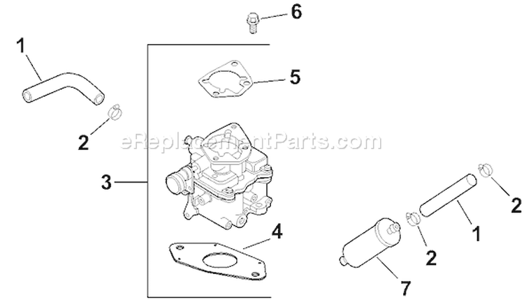 Page H Diagram and Parts List for CH730GS-CH730-0119  Kohler Engine
