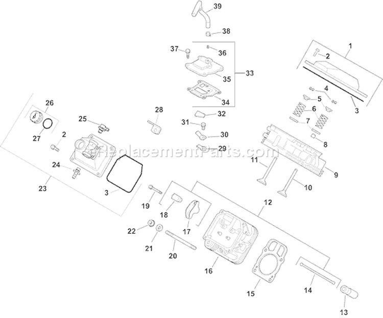 Page I Diagram and Parts List for CH25S-68588  Kohler Engine