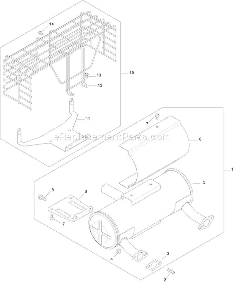 Page G Diagram and Parts List for CH740S-CH740-0084  Kohler Engine