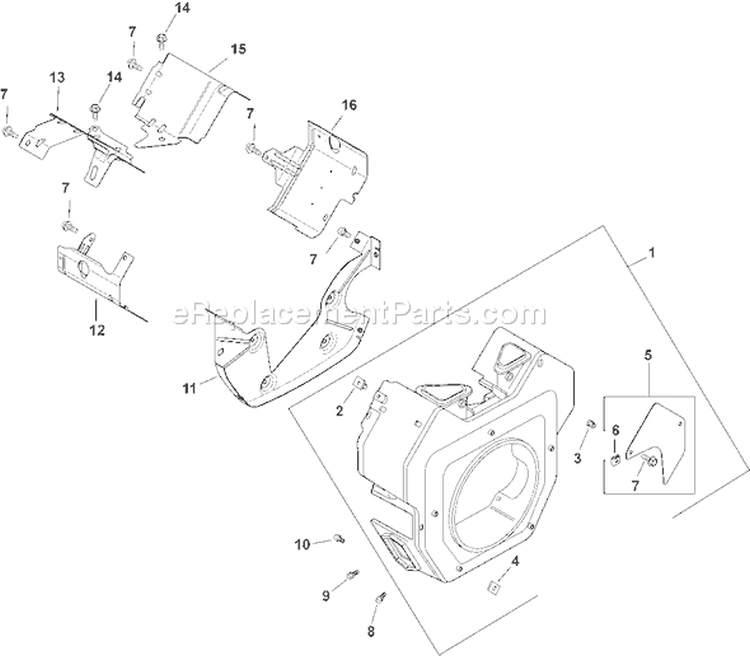 Page B Diagram and Parts List for CH740S-CH740-0045  Kohler Engine
