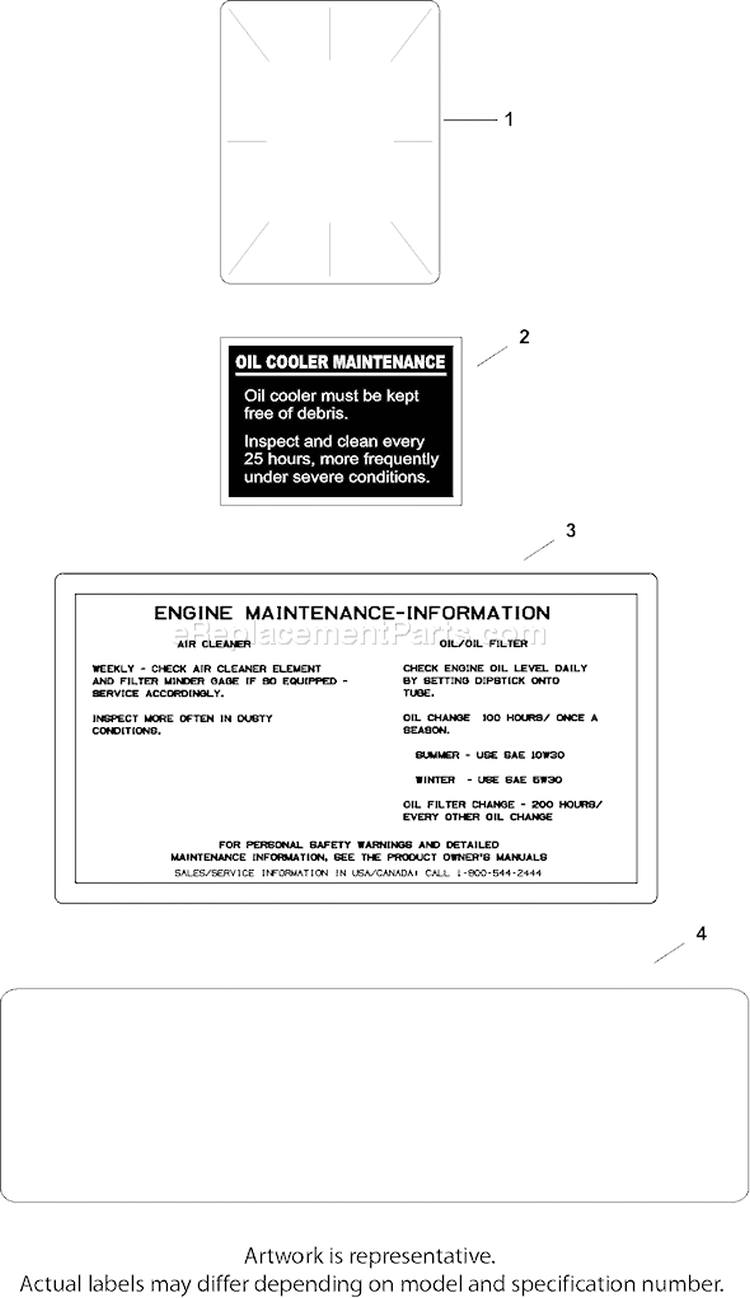 Page E Diagram and Parts List for CH740S-CH740-0044  Kohler Engine