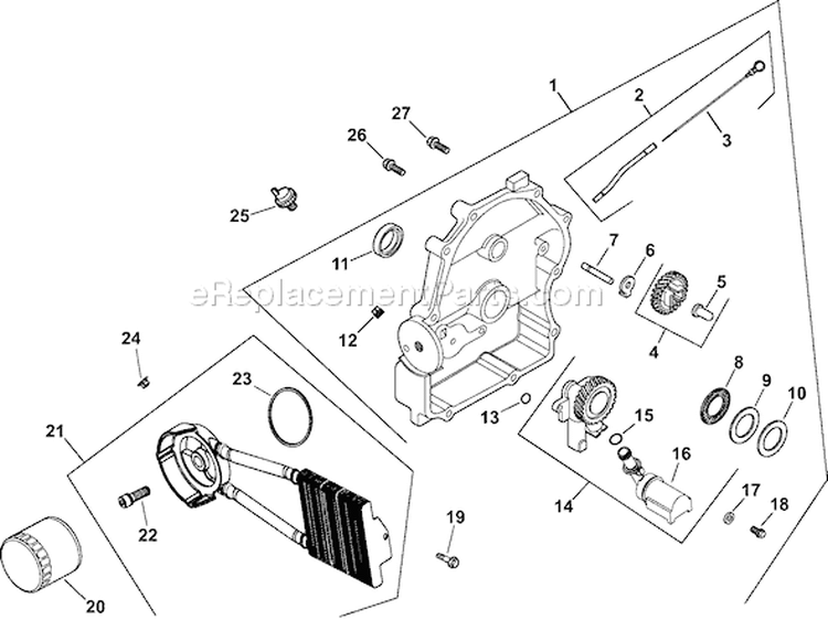 Page L Diagram and Parts List for CH740S-CH740-0071  Kohler Engine