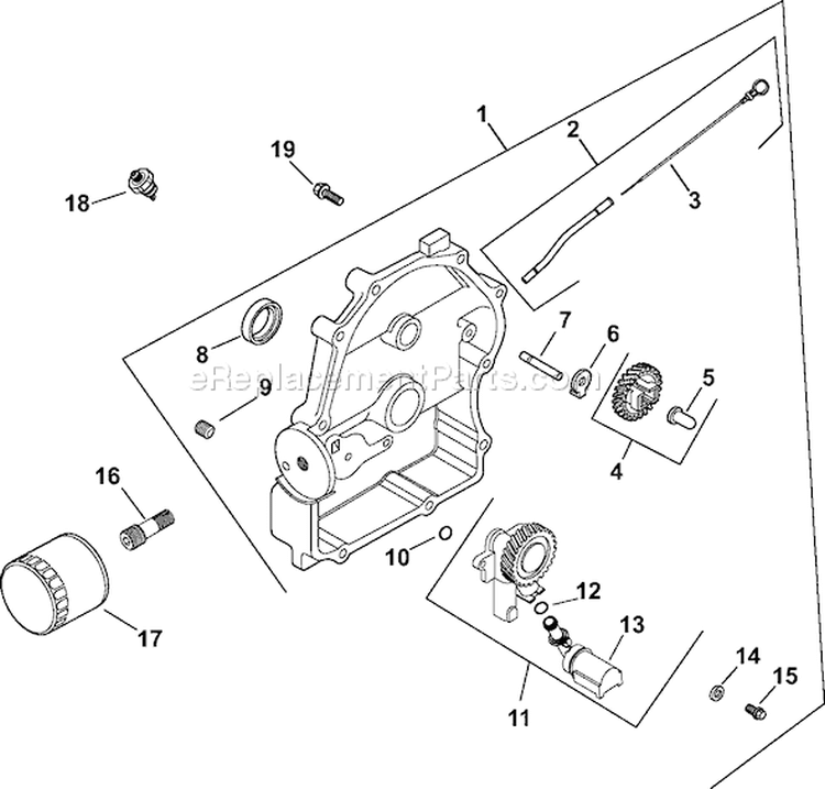 Page L Diagram and Parts List for CH740S-CH740-0092  Kohler Engine
