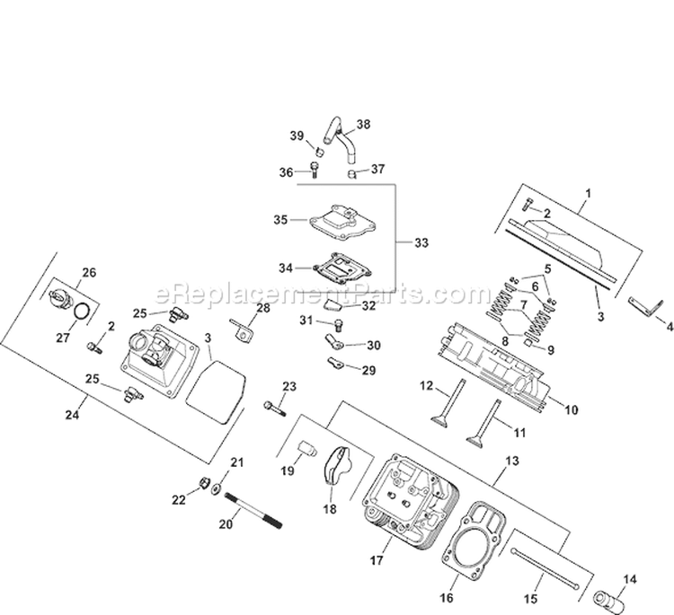 Page I Diagram and Parts List for CH740S-CH740-0094  Kohler Engine