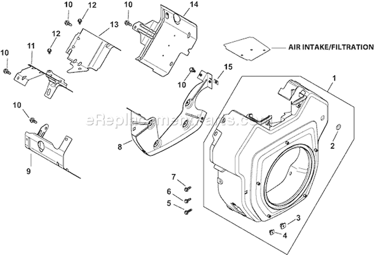 Page B Diagram and Parts List for CH740S-CH740-0037  Kohler Engine