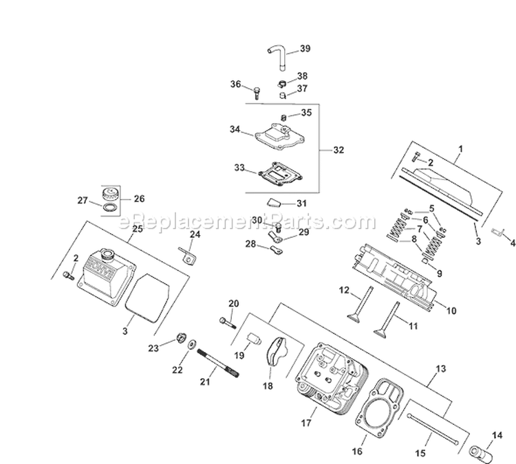 Page I Diagram and Parts List for CH740S-CH740-0037  Kohler Engine