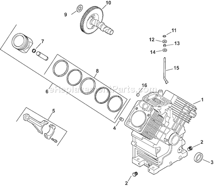 Page C Diagram and Parts List for CH740S-CH740-0092  Kohler Engine