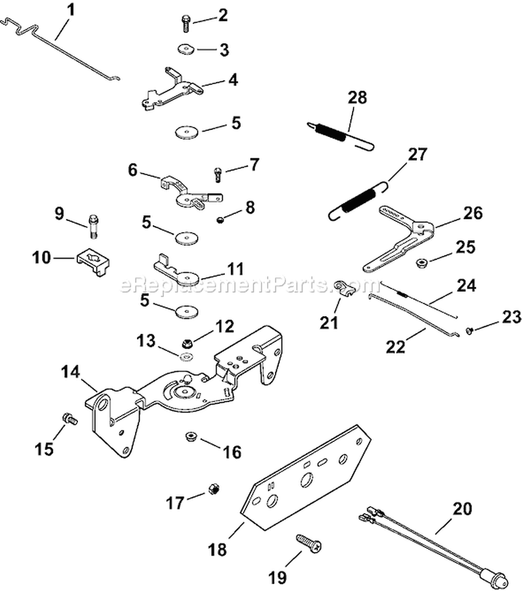 Page F Diagram and Parts List for CH740S-CH740-0080  Kohler Engine
