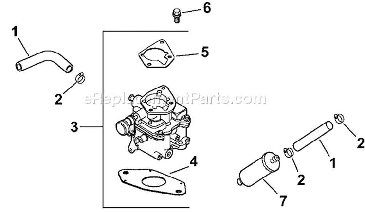 Page H Diagram and Parts List for CH740S-CH740-0080  Kohler Engine