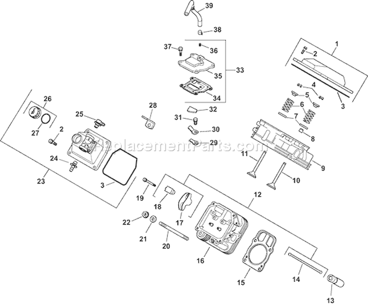 Page I Diagram and Parts List for CH740S-CH740-0092  Kohler Engine