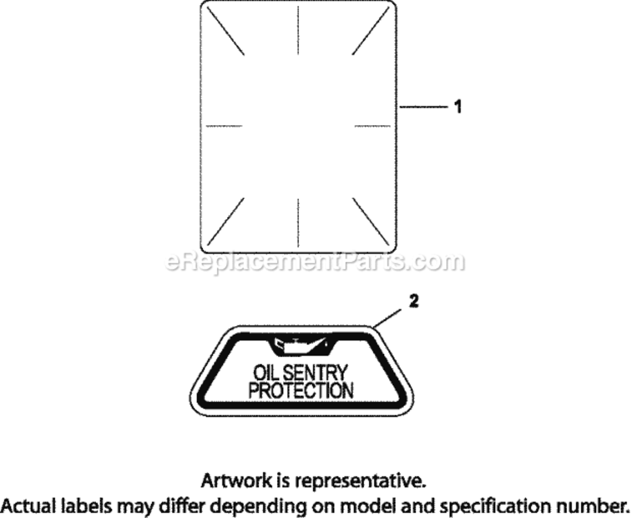 Decals_12-24-159 Diagram and Parts List for CH745-3111  Kohler Engine