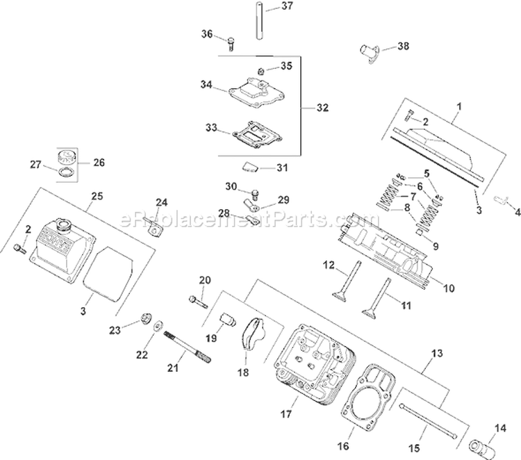 Page I Diagram and Parts List for CH745S-CH745-0003  Kohler Engine