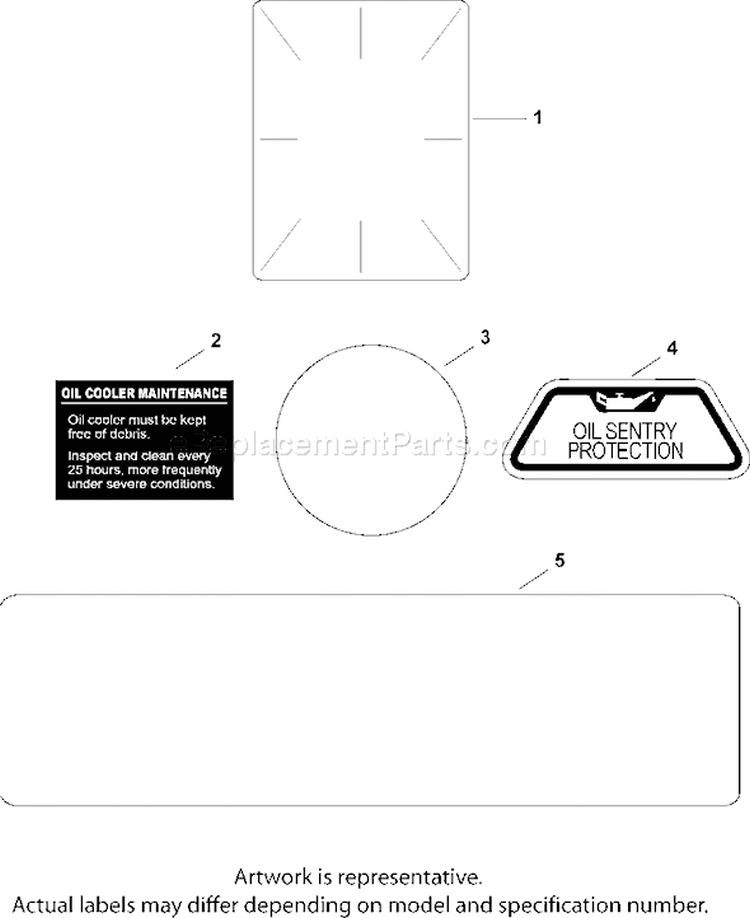 Page E Diagram and Parts List for CH745S-CH745-0004  Kohler Engine