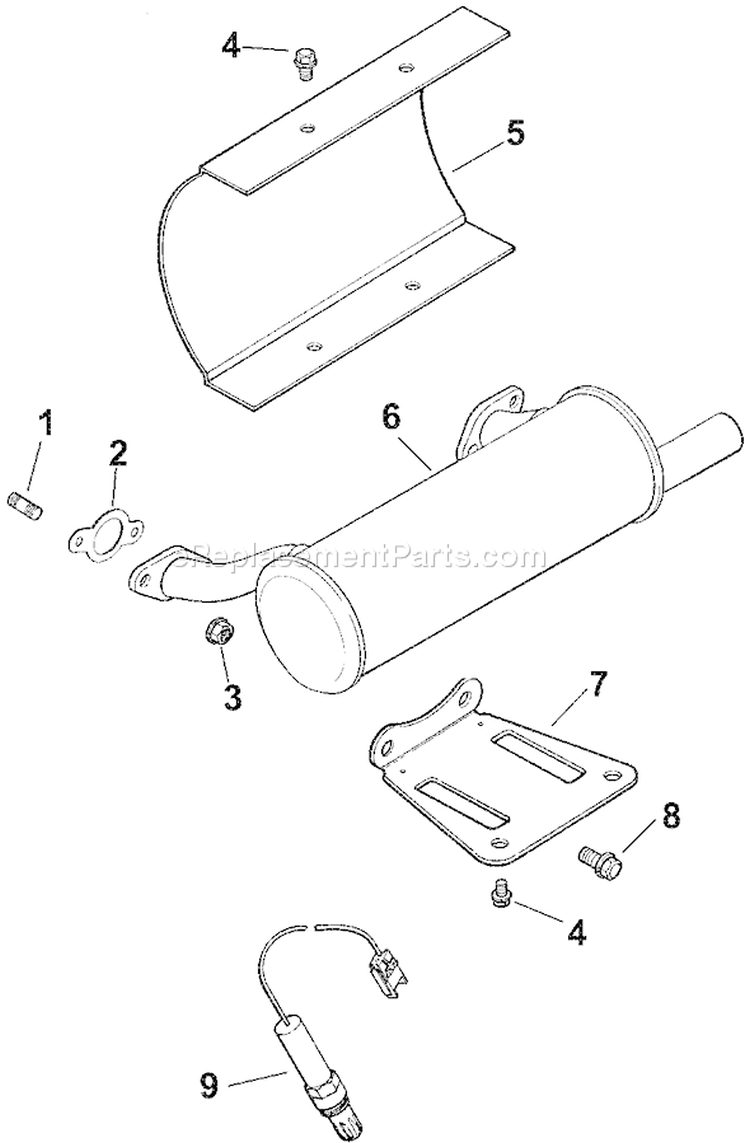Page G Diagram and Parts List for CH745S-CH745-0011  Kohler Engine