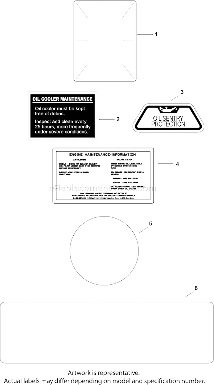 Page E Diagram and Parts List for CH745S-CH745-0011  Kohler Engine