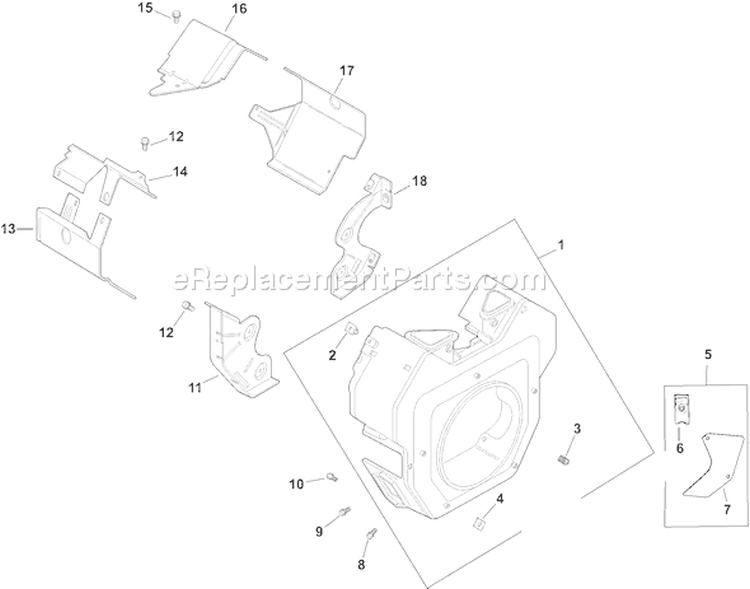 Page B Diagram and Parts List for CH745S-CH745-3110  Kohler Engine