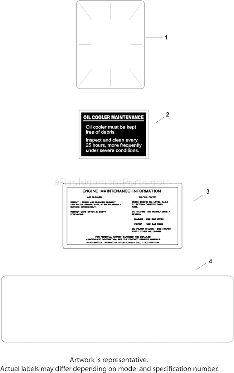Page E Diagram and Parts List for CH745S-CH745-3110  Kohler Engine