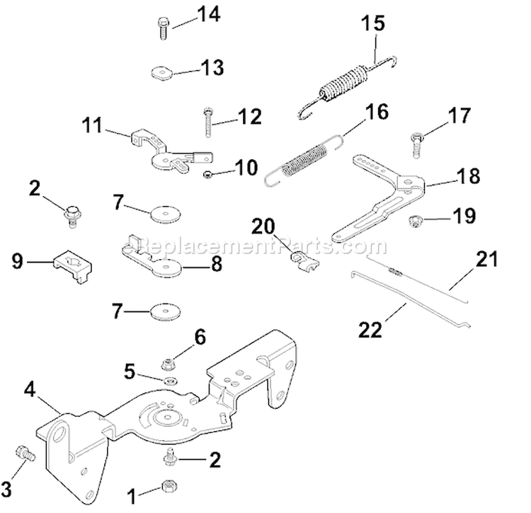 Page F Diagram and Parts List for CH745S-CH745-0011  Kohler Engine