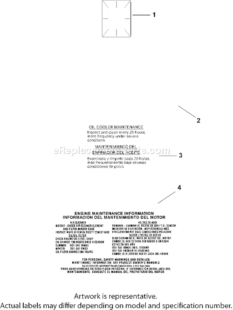 Page E Diagram and Parts List for CH750S-CH750-0012  Kohler Engine