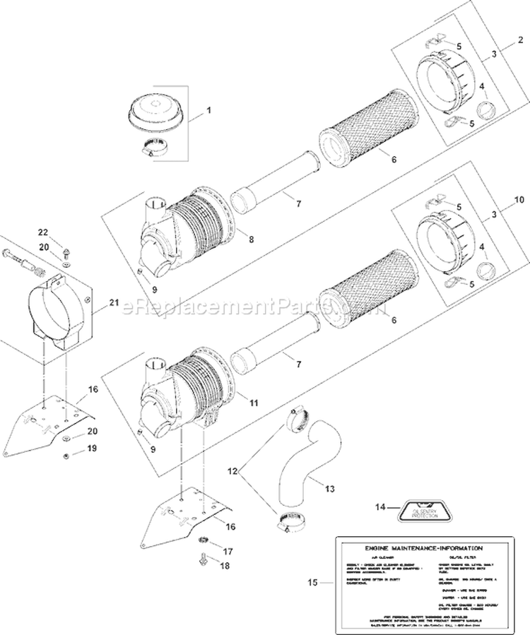 Page L Diagram and Parts List for CH750S-CH750-0010  Kohler Engine