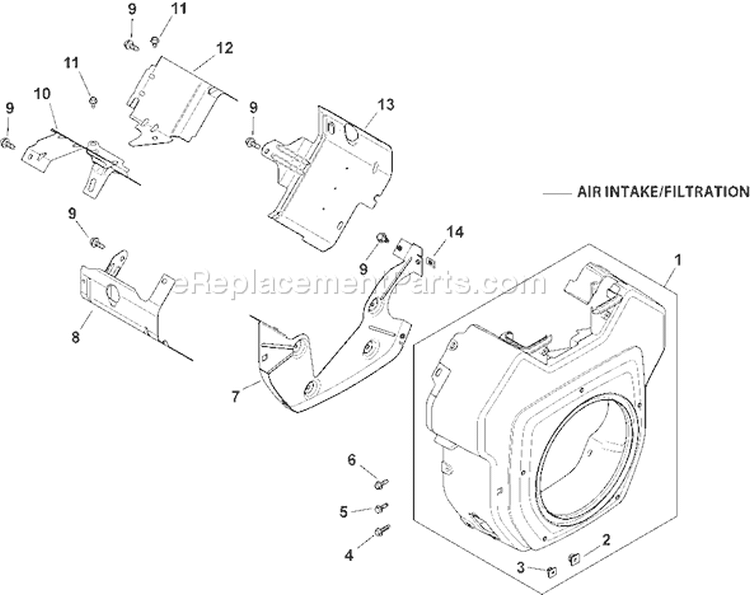 Page B Diagram and Parts List for CH750S-CH750-0027  Kohler Engine