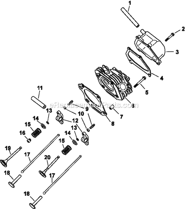 Page I Diagram and Parts List for CS10-931614  Kohler Engine