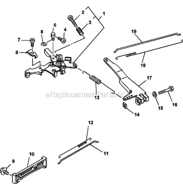 Engine_Controls Diagram and Parts List for CS12-941620  Kohler Engine