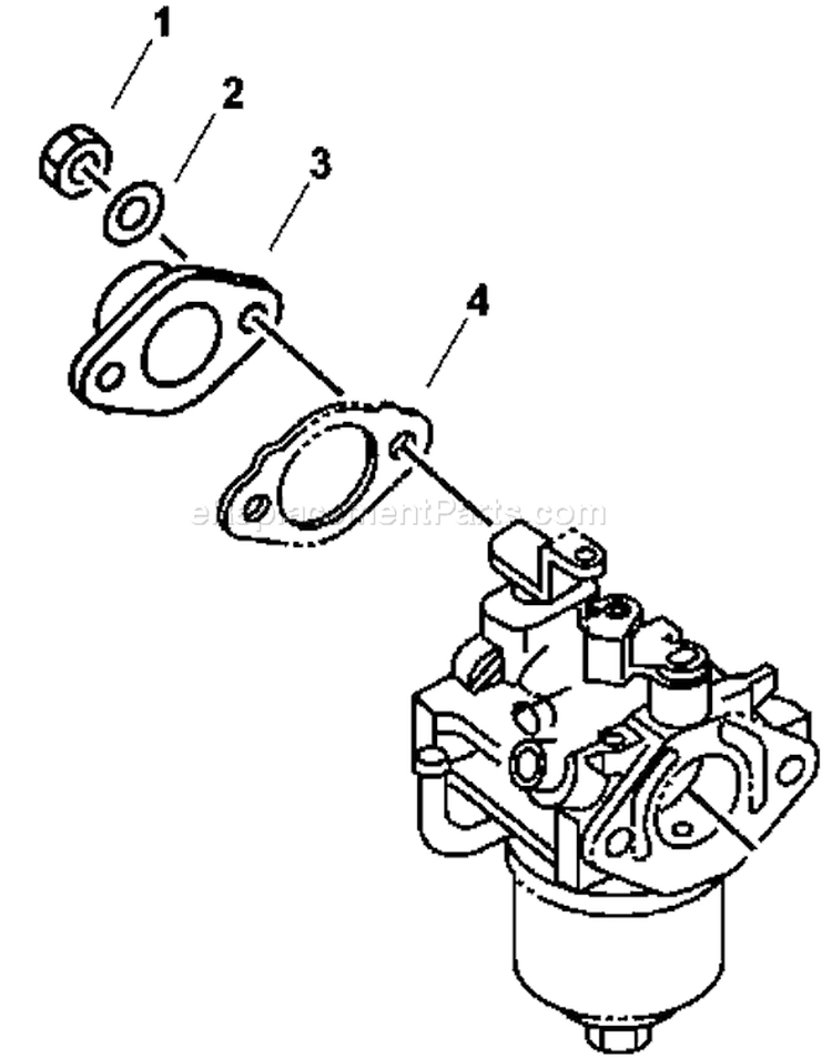 Page A Diagram and Parts List for CS12-941645  Kohler Engine