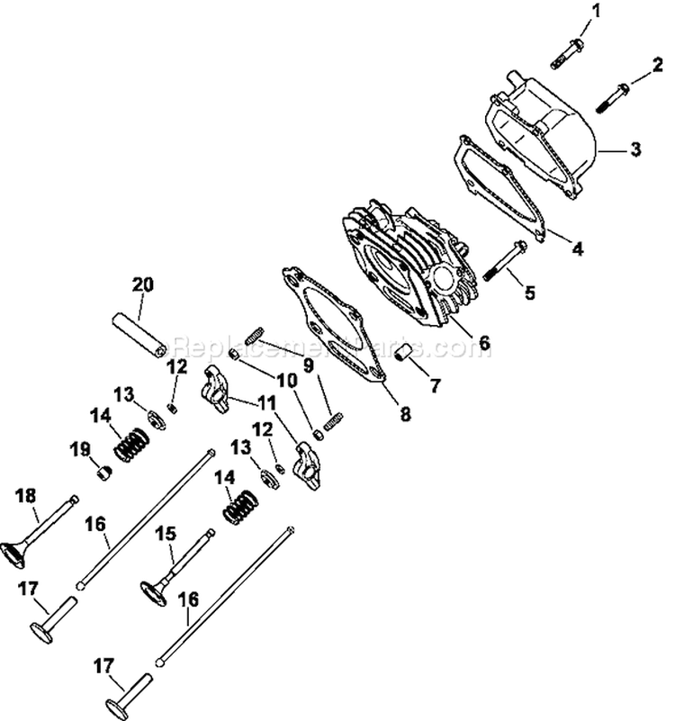 Page G Diagram and Parts List for CS12-941645  Kohler Engine