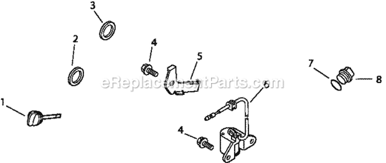 Page K Diagram and Parts List for CS6-911512  Kohler Engine